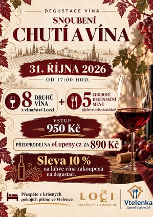 SNOUBENÍ CHUTÍ A VÍNA 